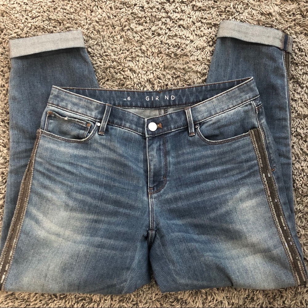 White House Black Market Girlfriend Jeans